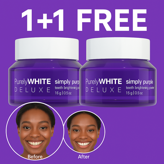 PurelyWHITE Deluxe - Teeth Brightening Powder